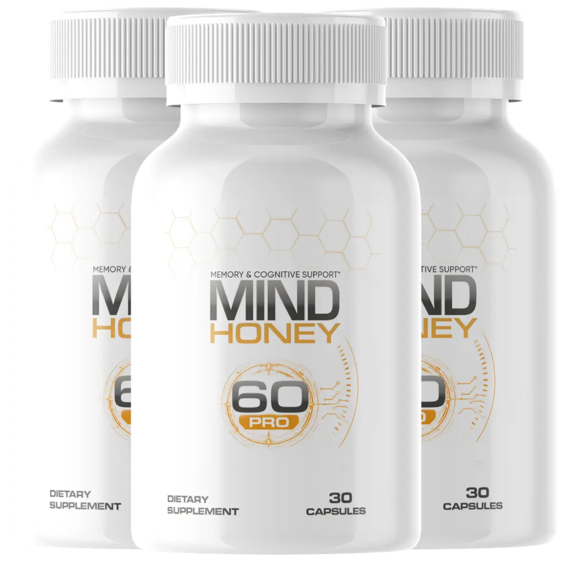 Mind Honey™ memory & cognitive support — 3 bottles
